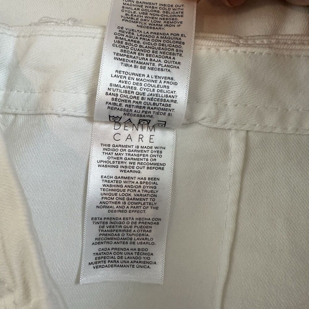 Curve Appeal White Golf Skort Size 8 NWT Braided Side Trim Stretch Skirt Shorts - Picture 8 of 11